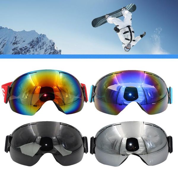 anti-fog ski goggles glasses double layer tpu snowboard protection eyewear uv400 protection windproof snow skiing glasses