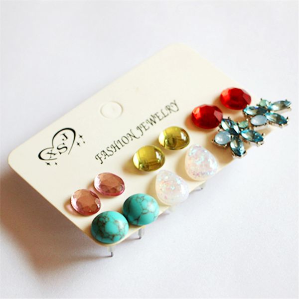 new fashion women's jewelry wholesale girl party beautiful earrings 6 pairs /set blue/red mix style earrings agent shipping, Golden;silver
new fashion women's jewelry wholesale girl party beautiful earrings 6 pairs /set blue/red mix style earrings agent shipping, Golden;silver