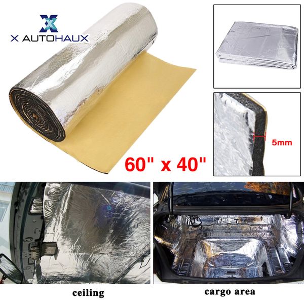 x autohaux 5mm/6mm/10mm thick car engine exhaust pipe heat sound deadener intensive aluminum foil mat noise deadening proofing
x autohaux 5mm/6mm/10mm thick car engine exhaust pipe heat sound deadener intensive aluminum foil mat noise deadening proofing