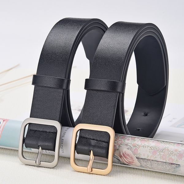 and women's universal men's casual pu wide belt youth student fashion buckle pin pin trousers belt, Black;brown
and women's universal men's casual pu wide belt youth student fashion buckle pin pin trousers belt, Black;brown