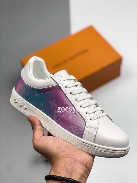 2019 new fashion luxury designer shoes 19ss colorful 5d chameleon sneakers genuine leather shoes high women men pink black casual shoes, White;red
2019 new fashion luxury designer shoes 19ss colorful 5d chameleon sneakers genuine leather shoes high women men pink black casual shoes, White;red