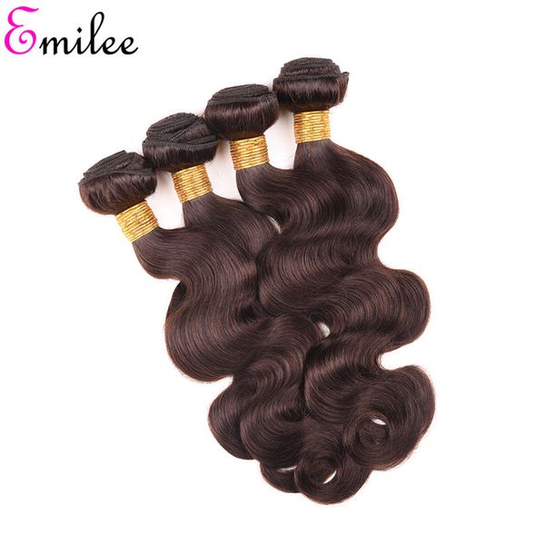 emilee light brown hair bundles 1/3/4 pcs 2# body wave human hair bundles pre-colored remy #2 ombre hair extensions, Black
emilee light brown hair bundles 1/3/4 pcs 2# body wave human hair bundles pre-colored remy #2 ombre hair extensions, Black
