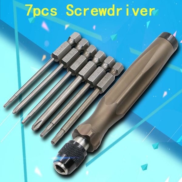 7pcs / set precision screwdriver set 7 in 1 screwdrivers kit 6 insert screwdrivers bits+1 handle screwdriver
7pcs / set precision screwdriver set 7 in 1 screwdrivers kit 6 insert screwdrivers bits+1 handle screwdriver