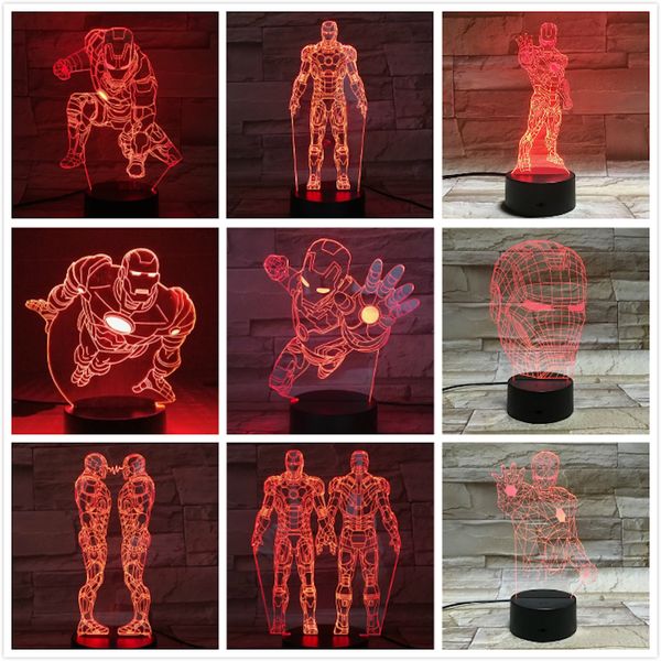 3d lamp marvel comics superhero iron man child night lamp room deco boys kids table lamp ironman 3d led night light the avengers
3d lamp marvel comics superhero iron man child night lamp room deco boys kids table lamp ironman 3d led night light the avengers