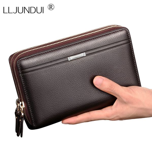 lljundui men wallets with coin pocket long zipper coin purse for men clutch business male wallet double zipper vintage wallet, Red;black
lljundui men wallets with coin pocket long zipper coin purse for men clutch business male wallet double zipper vintage wallet, Red;black