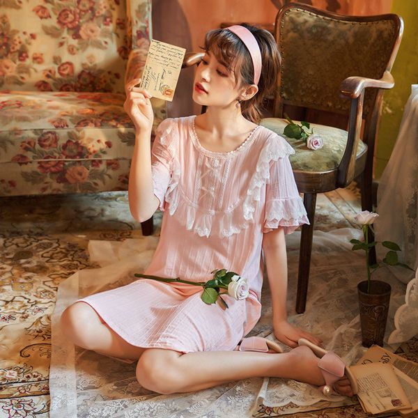 sweet cute womens nightgown sleepwear cotton night wear nighty princess lace nightdress home dress plus size lingerie sleepshirt, Black;red
sweet cute womens nightgown sleepwear cotton night wear nighty princess lace nightdress home dress plus size lingerie sleepshirt, Black;red