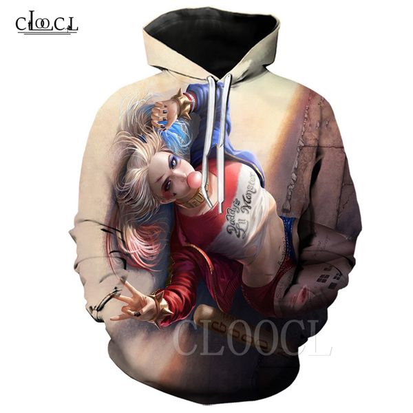 мода лето хищные птицы hip hop hoodie мужчины женщины кофты 3d печати harley quinn осень с капюшоном пуловеры смешные толстовки coat, Black
мода лето хищные птицы hip hop hoodie мужчины женщины кофты 3d печати harley quinn осень с капюшоном пуловеры смешные толстовки coat, Black