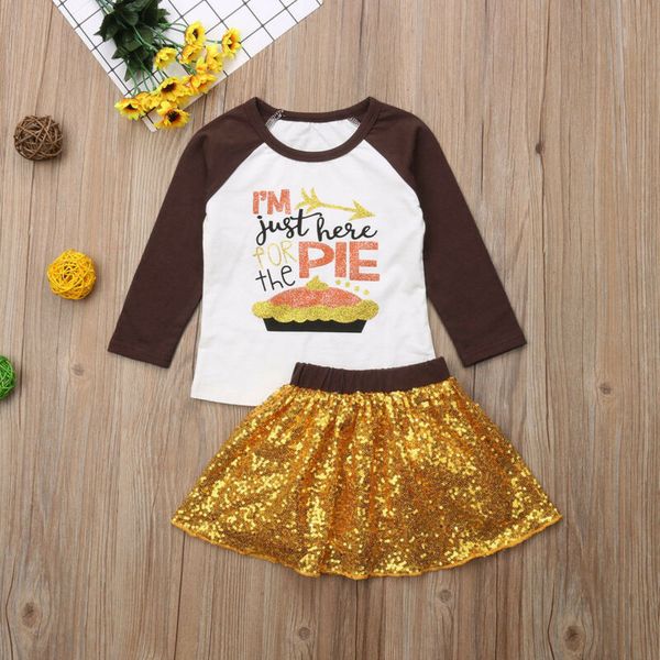 kids baby girls thanksgiving long sleeve +princess party tutu flash sequin skirt 2pcs/sets cotton kids outfits clothing 710, White
kids baby girls thanksgiving long sleeve +princess party tutu flash sequin skirt 2pcs/sets cotton kids outfits clothing 710, White