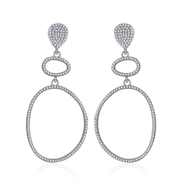 fashion geometric aaaaaaa cubic zircon 925 sterling silver oval dangle earrings for women statement korean drop earing gifts, Golden;silver
fashion geometric aaaaaaa cubic zircon 925 sterling silver oval dangle earrings for women statement korean drop earing gifts, Golden;silver