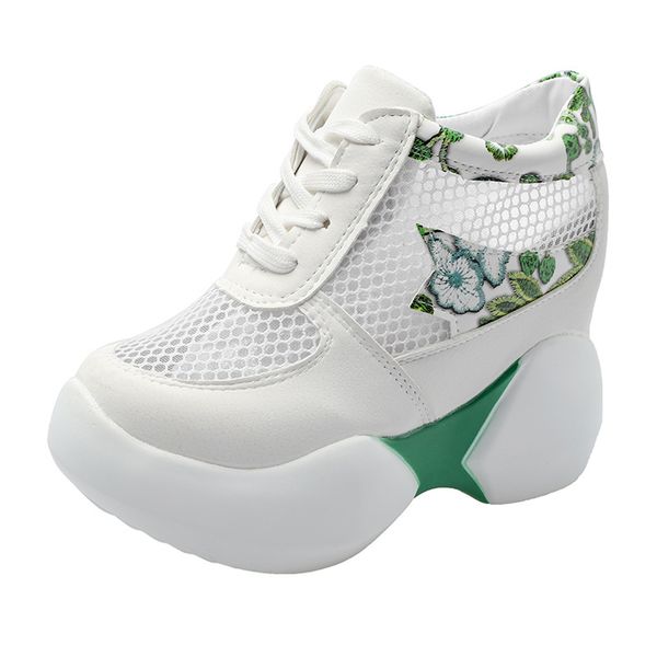 new spring korean women's casual shoes thick bottom super high with sponge cake sneakers mesh wild casual shoes student, Black
new spring korean women's casual shoes thick bottom super high with sponge cake sneakers mesh wild casual shoes student, Black
