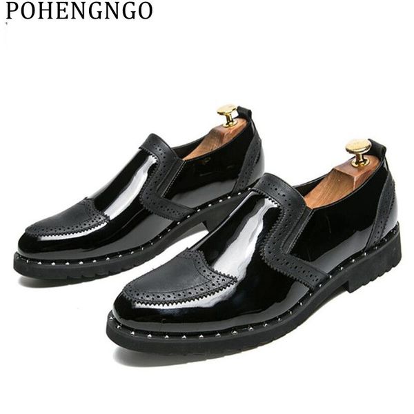 golden plus-size bullock men dress oxford shoes fashion pu leather office party shoes breathable men's business flats, Black
golden plus-size bullock men dress oxford shoes fashion pu leather office party shoes breathable men's business flats, Black