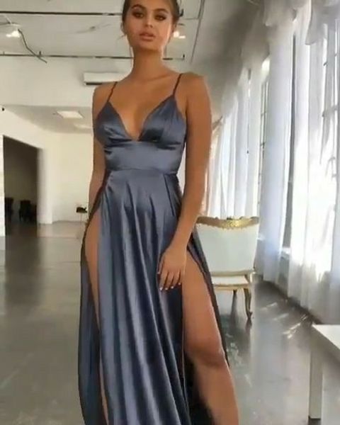 a-line womens long grey prom dresses with pockets deep v-neck criss-cross back floor length evening gowns custom made, Black;red
a-line womens long grey prom dresses with pockets deep v-neck criss-cross back floor length evening gowns custom made, Black;red