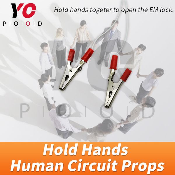 human circuit prop escape room hold hands to open 12v magnet lock takagism game prop hand in hand to unlock switch body bridge
human circuit prop escape room hold hands to open 12v magnet lock takagism game prop hand in hand to unlock switch body bridge
