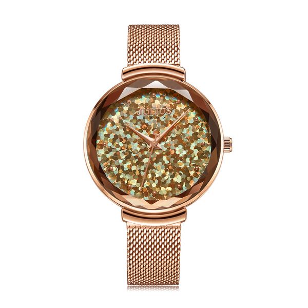 new julius sequin big lady women's watch japan quartz elegant fashion hours clock dress bracelet chain girl's birthday gift box, Slivery;brown
new julius sequin big lady women's watch japan quartz elegant fashion hours clock dress bracelet chain girl's birthday gift box, Slivery;brown