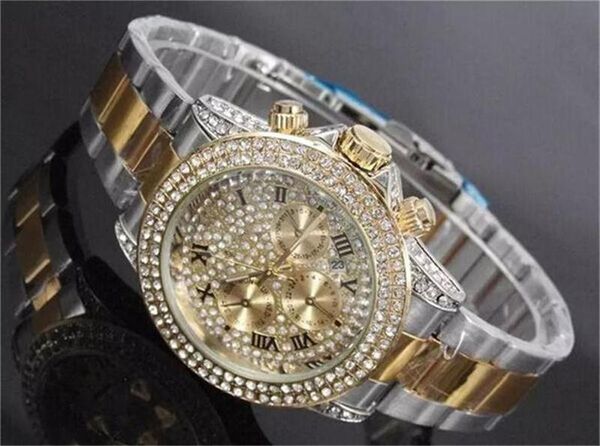 2019 40 мм Diamond инкрустация Циферблат мужские / женские кварцевые часы класса люкс из
2019 40 мм Diamond инкрустация Циферблат мужские / женские кварцевые часы класса люкс из