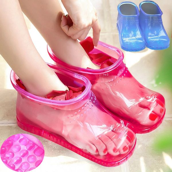 women foot soak bath therapy massage shoes relaxation ankle boots acupoint sole portable home feet care water zapatos mujer, Black
women foot soak bath therapy massage shoes relaxation ankle boots acupoint sole portable home feet care water zapatos mujer, Black