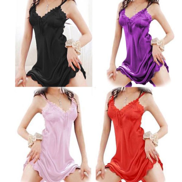 2018 new fashion charming lingerie women silk lace robe dress babydoll nightdress nightgown sleepwear, Black;red
2018 new fashion charming lingerie women silk lace robe dress babydoll nightdress nightgown sleepwear, Black;red