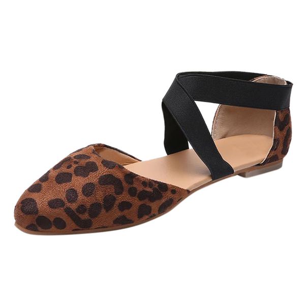 jaycosin sandals ladies flat pointed leopard cross elastic band casual shoes sandals shoes women open toe flashing, Black
jaycosin sandals ladies flat pointed leopard cross elastic band casual shoes sandals shoes women open toe flashing, Black