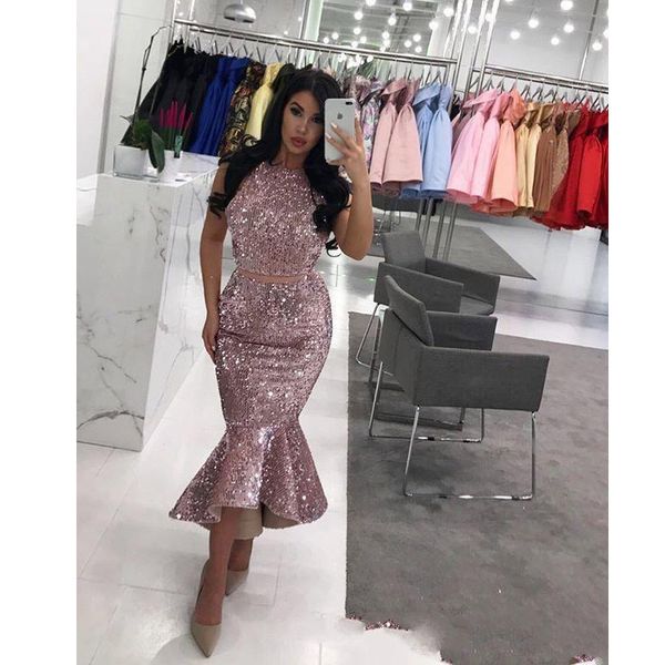 unique sparkly sequined mermaid prom dresses jewel high low prom dress cocktail party gowns formal dress wear vestidos, Black
unique sparkly sequined mermaid prom dresses jewel high low prom dress cocktail party gowns formal dress wear vestidos, Black