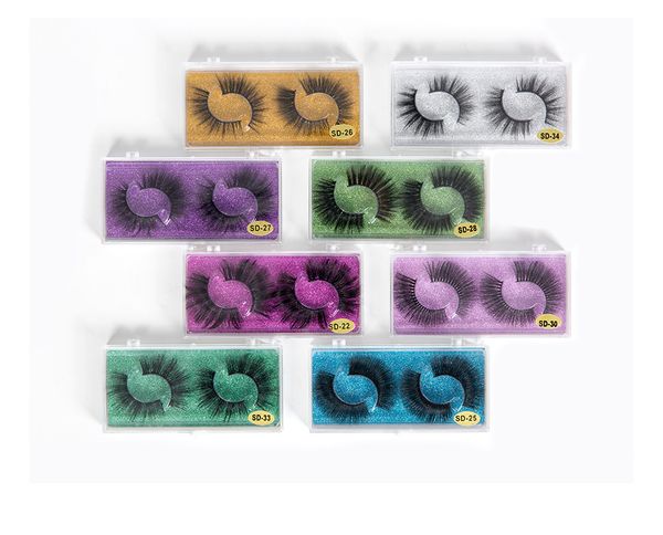 the sd series 2 pairs natural false eyelashes fake lashes makeup kit 3d faux mink lashes eyelash packaging extension mink
the sd series 2 pairs natural false eyelashes fake lashes makeup kit 3d faux mink lashes eyelash packaging extension mink