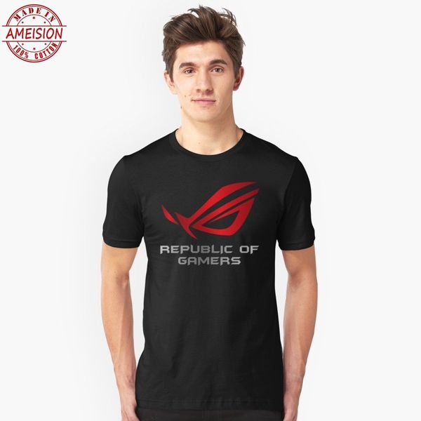 republic of gamers men's black t shirt mens 2019 fashion brand t shirt o-neck 100%cotton t-shirt tee custom shirts, White;black
republic of gamers men's black t shirt mens 2019 fashion brand t shirt o-neck 100%cotton t-shirt tee custom shirts, White;black
