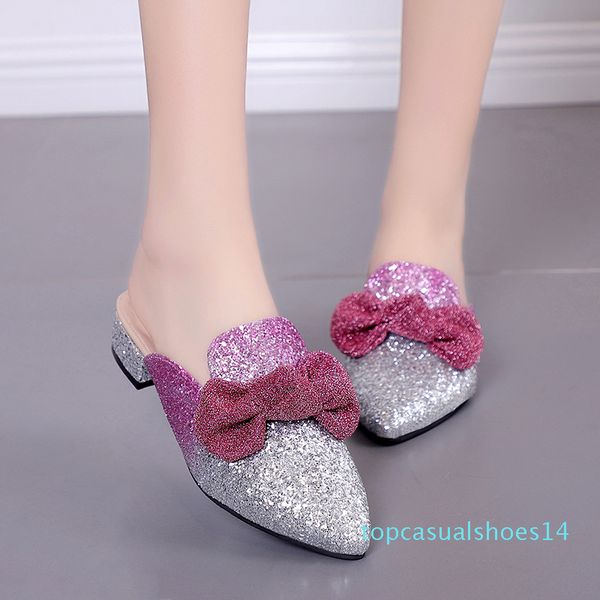 phyanic drop shipping 2018 new summer bling gitter boetie women mules shoes pointed toe slippers women fashion wedding shoes t14, Black
phyanic drop shipping 2018 new summer bling gitter boetie women mules shoes pointed toe slippers women fashion wedding shoes t14, Black