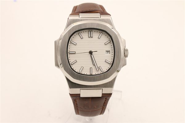 new nautilus men luxury watches automatic mechanical men watch 40mm dial sapphire leather strap transparent glass back movement mens watch, Slivery;brown
new nautilus men luxury watches automatic mechanical men watch 40mm dial sapphire leather strap transparent glass back movement mens watch, Slivery;brown