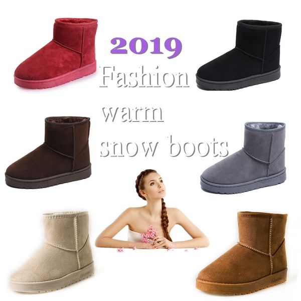 snow boots woman 2019 winter women ankle boot korean fashion plus size non-slip flat booties keep warm ladies shoes botas mujer, Black
snow boots woman 2019 winter women ankle boot korean fashion plus size non-slip flat booties keep warm ladies shoes botas mujer, Black