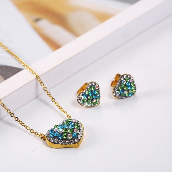 stainless steel jewelry women vogue charm necklace earrings set jewelry sets accessories mass effect, Silver
stainless steel jewelry women vogue charm necklace earrings set jewelry sets accessories mass effect, Silver