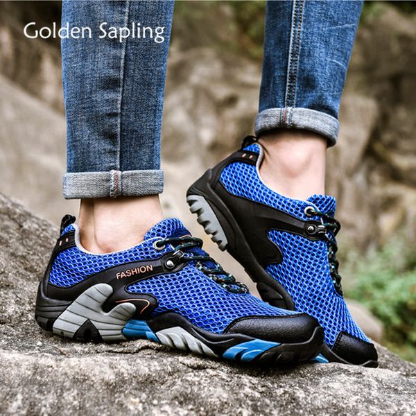 golden sapling men's hiking shoes breathable air mesh fabric rubber man sneakers new outdoor shoes mountain trekking sneaker men
golden sapling men's hiking shoes breathable air mesh fabric rubber man sneakers new outdoor shoes mountain trekking sneaker men