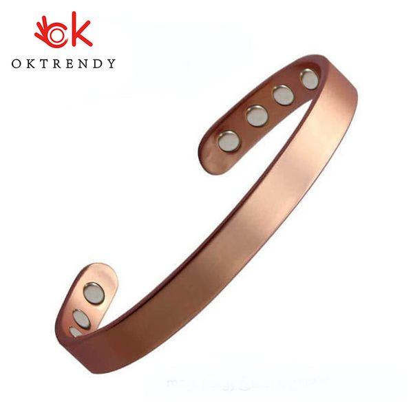 women magnetic copper bracelet healing bio therapy arthritis pain relief bangle cuff magnetic therapy bracelet 8 pcs magnet, Black
women magnetic copper bracelet healing bio therapy arthritis pain relief bangle cuff magnetic therapy bracelet 8 pcs magnet, Black