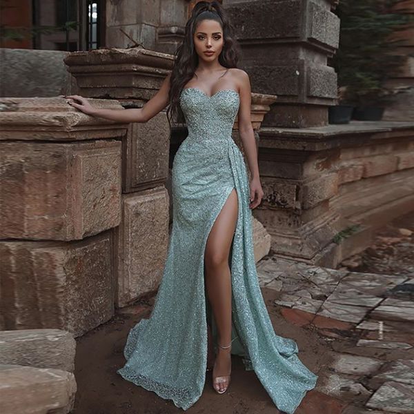 verngo mermaid evening dress blue lace appliques formal dress party prom gown side slit dresses woman party night, White;black
verngo mermaid evening dress blue lace appliques formal dress party prom gown side slit dresses woman party night, White;black