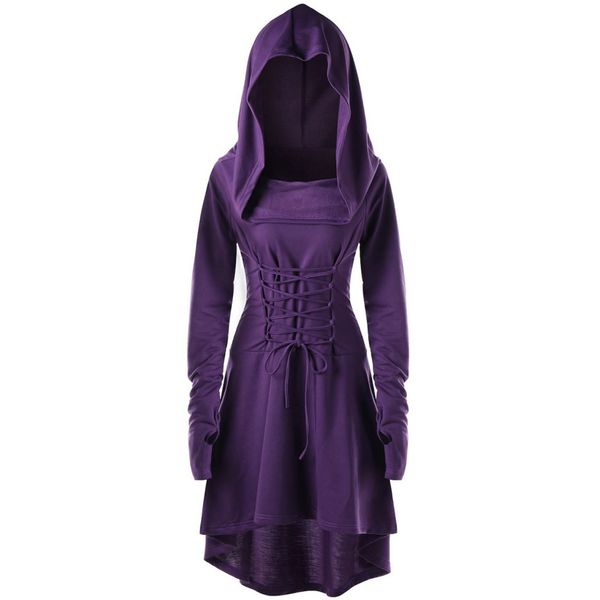 vintage dresses hooded strap pure collar pullover middle length solid clothes robe femme oversize, Black;gray
vintage dresses hooded strap pure collar pullover middle length solid clothes robe femme oversize, Black;gray