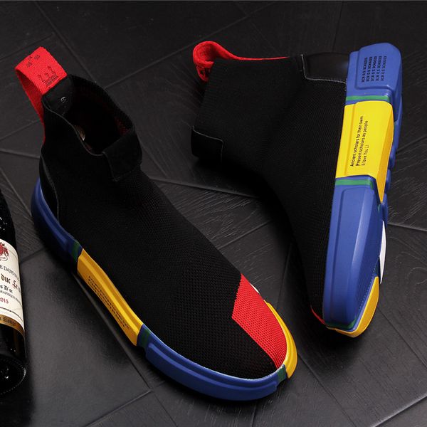 spring and autumn new trend fashion breathable mesh casual shoes lightweight non-slip flat shoes flying woven socks shoes cx200623, Black
spring and autumn new trend fashion breathable mesh casual shoes lightweight non-slip flat shoes flying woven socks shoes cx200623, Black