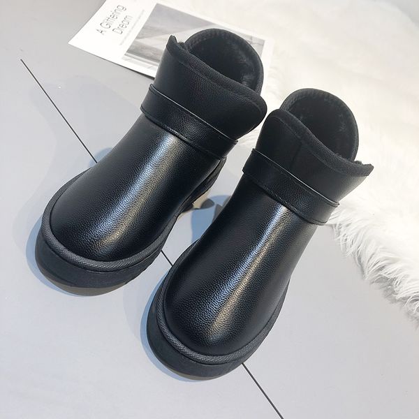 botas mujer keep warm boots women fashion rain pu ankle waterproof boots flat heel round head shoes leather zapatos mujer u11-74, Black
botas mujer keep warm boots women fashion rain pu ankle waterproof boots flat heel round head shoes leather zapatos mujer u11-74, Black