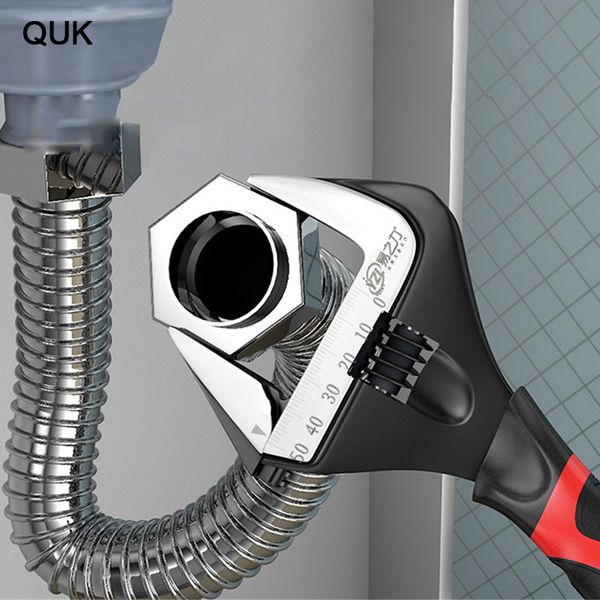 quk large openings wrench adjustable head jaw spanner universal key nut pipe wrench home bathroom plumber repair hand tools
quk large openings wrench adjustable head jaw spanner universal key nut pipe wrench home bathroom plumber repair hand tools