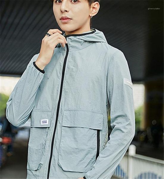 outwear with zipper fashion designer solid color jackets hooded long sleeve mens coats spring mens, Black;brown
outwear with zipper fashion designer solid color jackets hooded long sleeve mens coats spring mens, Black;brown