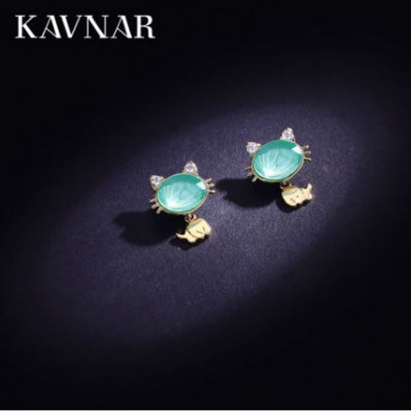cat earrings 2019 new tide female simple and compact temperament fresh summer cold wind s925 silver needle, Golden;silver
cat earrings 2019 new tide female simple and compact temperament fresh summer cold wind s925 silver needle, Golden;silver