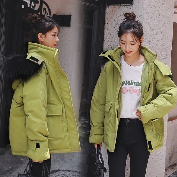 autumn and winter new net red leisure chic down jacket female korean version ins overcoat with cap and cotton jacket, Black
autumn and winter new net red leisure chic down jacket female korean version ins overcoat with cap and cotton jacket, Black