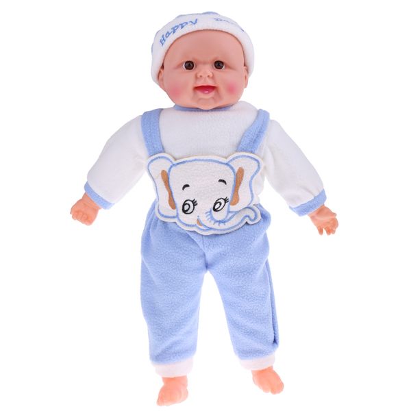 pretend play 52cm lifelike vinyl newborn baby boy doll - blue clothes
pretend play 52cm lifelike vinyl newborn baby boy doll - blue clothes
