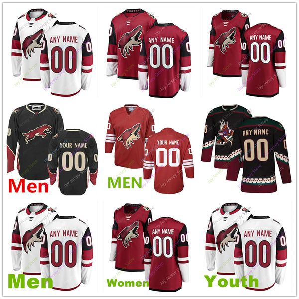 Custom 2018 2019 New Third Men Women Youth Arizona Coyotes Jersey