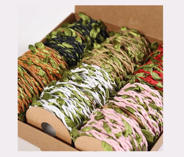 5yard simulation green leaves weaving hemp rope burlap leaf ribbon wedding birthday decor 5mm natural jute twine bouquet packaging ropes
5yard simulation green leaves weaving hemp rope burlap leaf ribbon wedding birthday decor 5mm natural jute twine bouquet packaging ropes