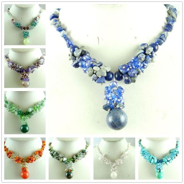 natural stone quartz crystal turquoises lapis tiger eye irregular beaded pendant for diy jewelry making necklace accessories, Silver
natural stone quartz crystal turquoises lapis tiger eye irregular beaded pendant for diy jewelry making necklace accessories, Silver