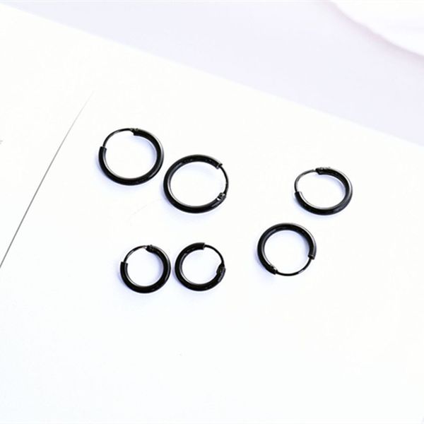 3 pair/set fashion women girl simple round circle black/gold/siver small ear stud earring punk hip-hop earrings jewelry 3 size, Golden;silver
3 pair/set fashion women girl simple round circle black/gold/siver small ear stud earring punk hip-hop earrings jewelry 3 size, Golden;silver