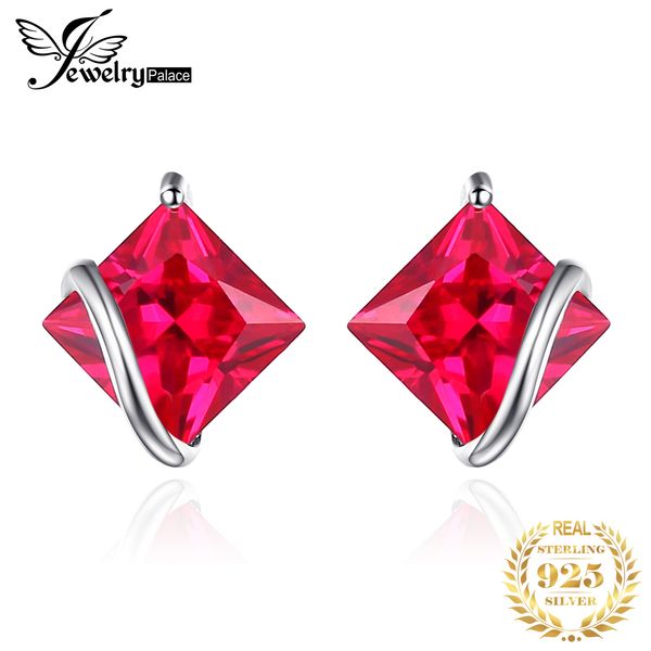 jpalace square created ruby stud earrings 925 sterling silver earrings for women gemstones korean earings fashion jewelry 2019 cj191223, Golden;silver
jpalace square created ruby stud earrings 925 sterling silver earrings for women gemstones korean earings fashion jewelry 2019 cj191223, Golden;silver