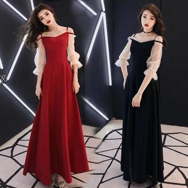 toast clothing 2020 new winter wedding bride dress back door service long section was thin word shoulder fashion female long skirt, White;black
toast clothing 2020 new winter wedding bride dress back door service long section was thin word shoulder fashion female long skirt, White;black