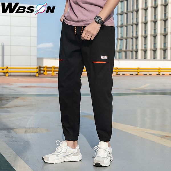 wbson 2020 new korean style joggers pants men brand casual pants hip hop jogger men's streetpants jogger trousers lwks988, Black
wbson 2020 new korean style joggers pants men brand casual pants hip hop jogger men's streetpants jogger trousers lwks988, Black