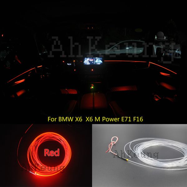 for x6 x6 m power e71 f16 car interior t light panel illumination for car refit cool strip light / optic fiber band
for x6 x6 m power e71 f16 car interior t light panel illumination for car refit cool strip light / optic fiber band