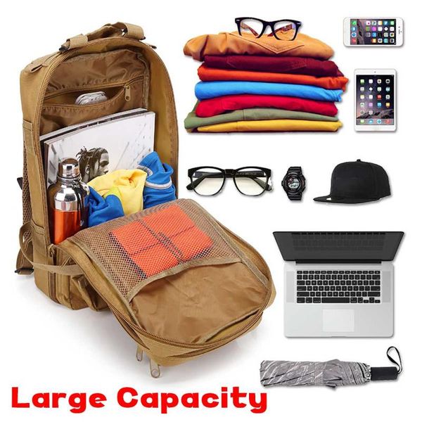tactical backpack 40l camouflage school bag outdoor rucksacks travel hiking waterproof trekking fishing hunting bags
tactical backpack 40l camouflage school bag outdoor rucksacks travel hiking waterproof trekking fishing hunting bags