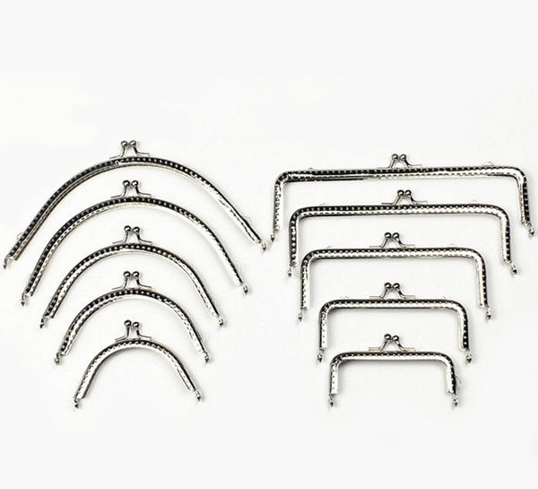 wholesale 50pcs silver color arc square metal frame for bag handbag purse diy handmade, Black
wholesale 50pcs silver color arc square metal frame for bag handbag purse diy handmade, Black